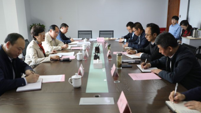 吉蕓一行來甘肅文旅集團調(diào)研指導(dǎo)工作