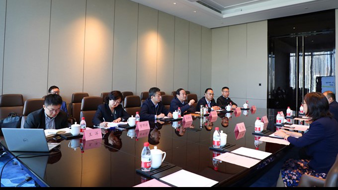 武威市委副書記、市長周偉一行與甘肅文旅集團(tuán)交流座談