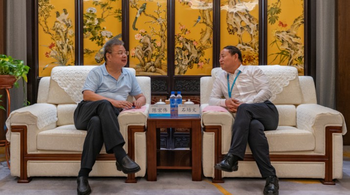 中鐵十七局集團有限公司黨委書記、董事長陳宏偉一行到訪甘肅文旅集團